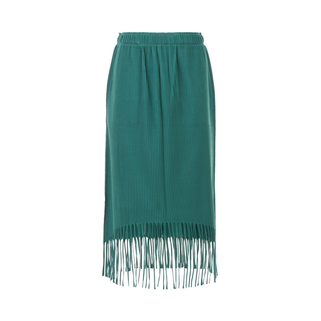 Fringe Pleats Skirt