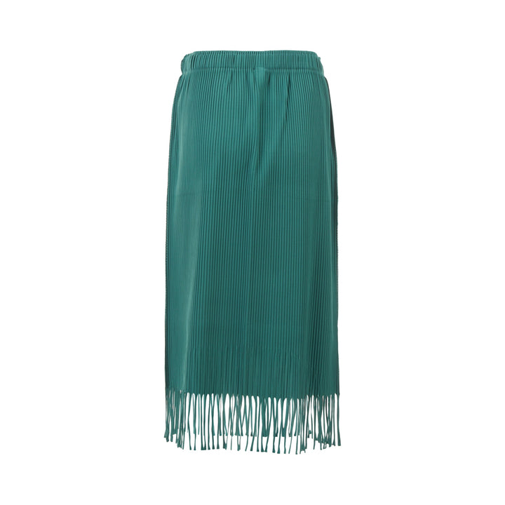 Fringe Pleats Skirt