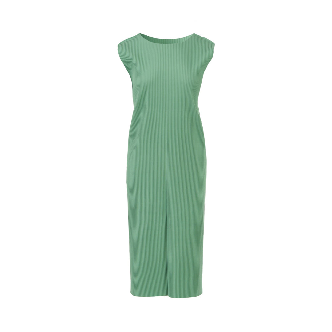 Fine Knit Pleats Dress