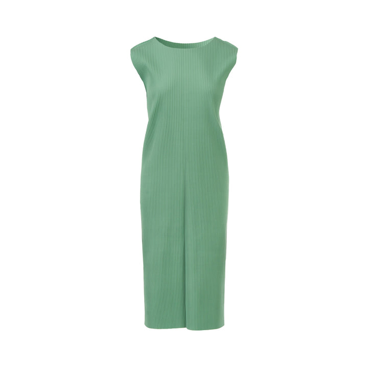 Fine Knit Pleats Dress