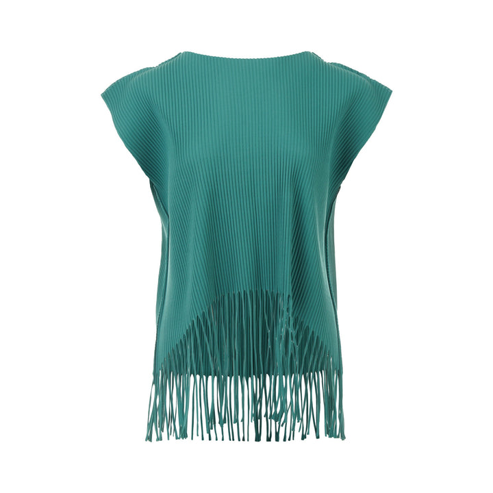 Fringe Pleats Top