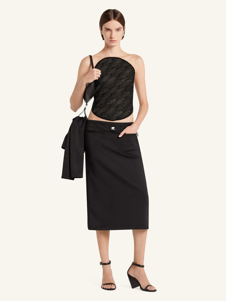 Interlock Tracksuit Skirt