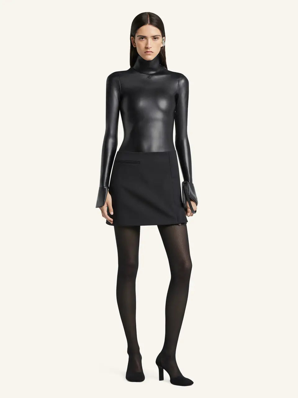 One Minute Twill Mini Skirt