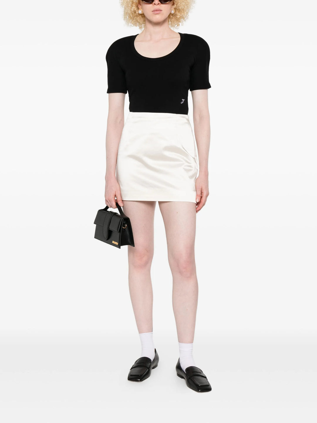 Le T-Shirt Gros Grain Manches Courtes