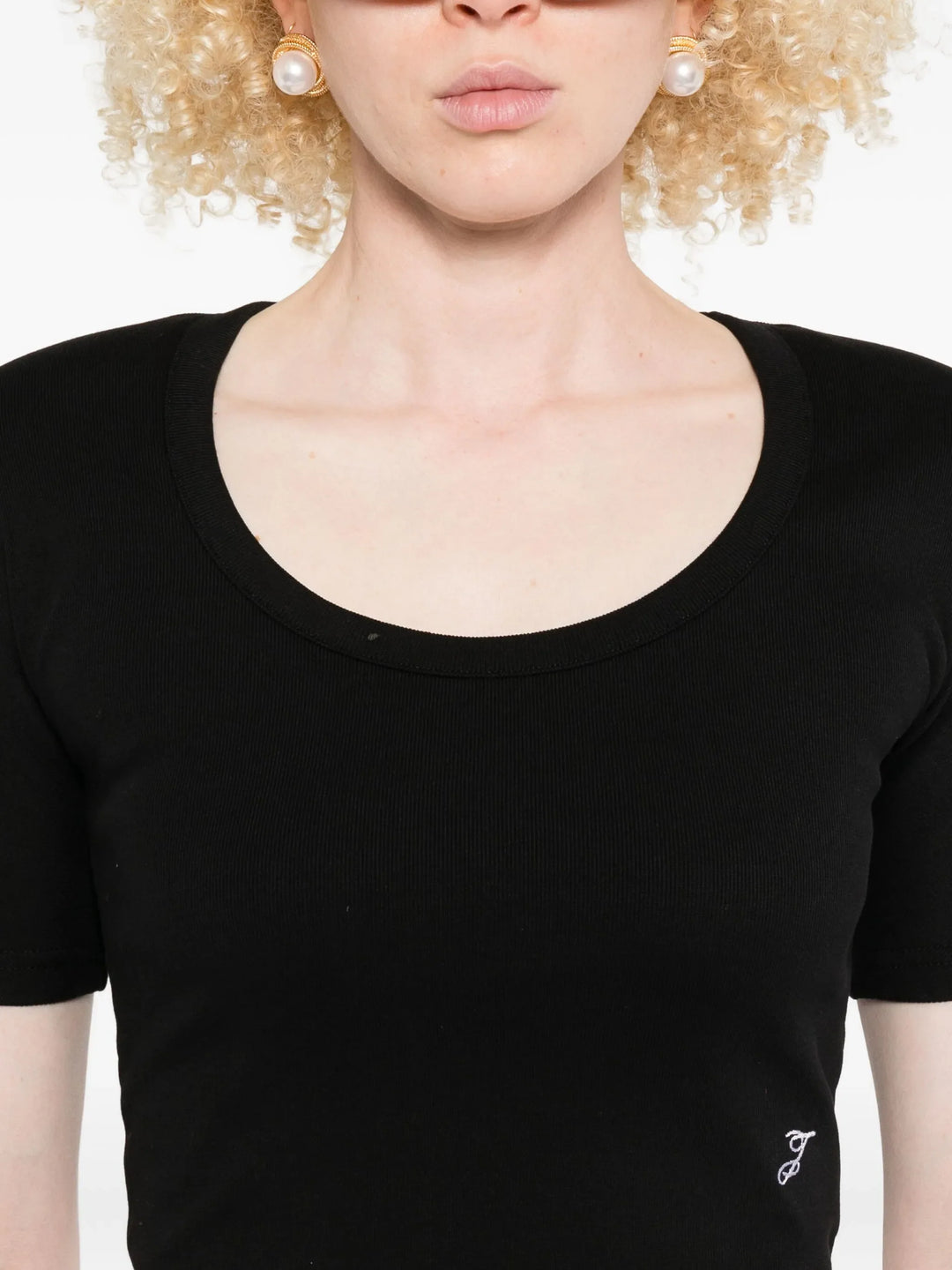 Le T-Shirt Gros Grain Manches Courtes