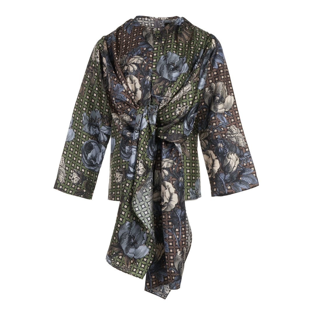 Jagad Floral Print Blouse