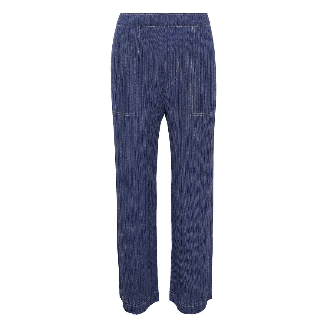 Cotton Denim Pants