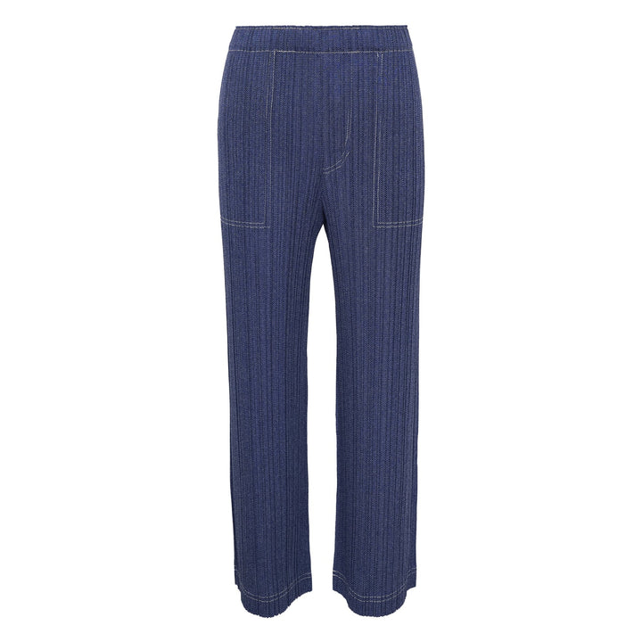 Cotton Denim Pants