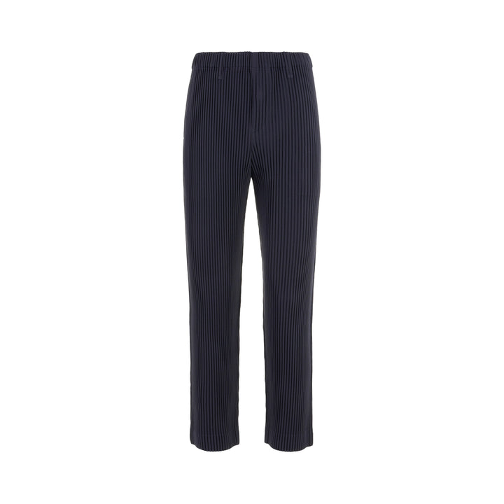Basic Straight Pleated Pants