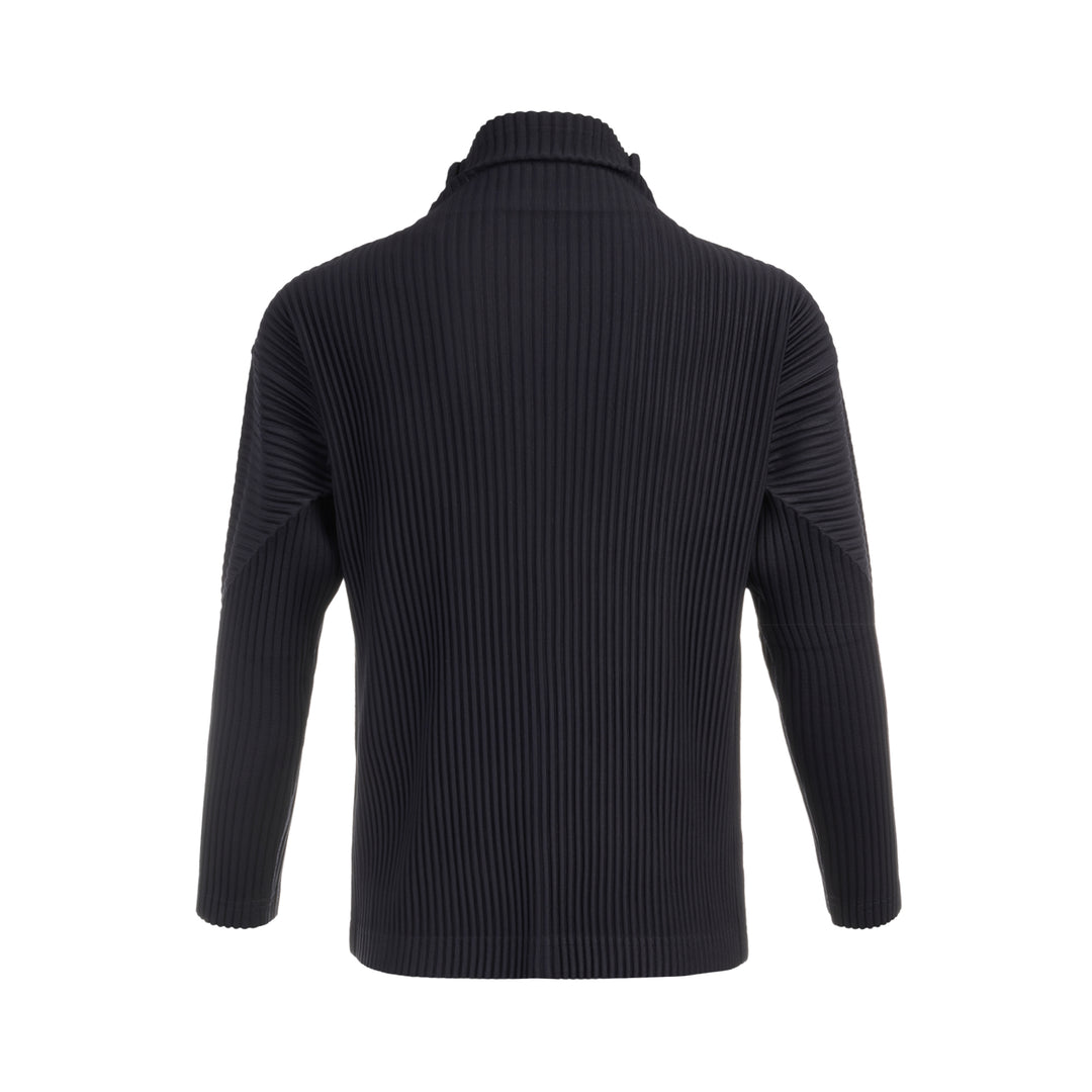 HOMME PLISSE ISSEY MIYAKE Long Sleeve Pleated Turtleneck - view 2