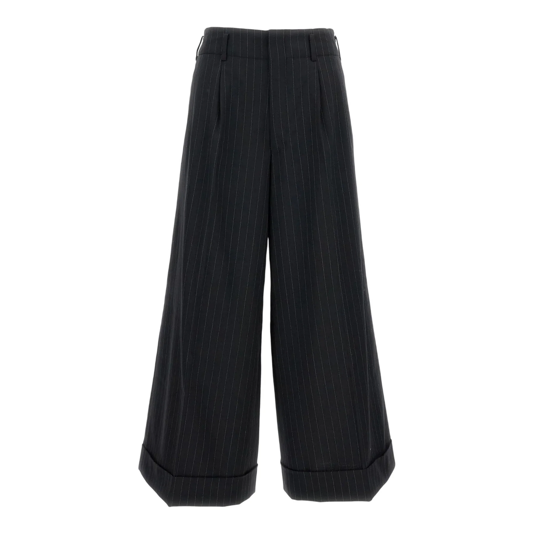 Polyester Wool Gabardine Medium Pants