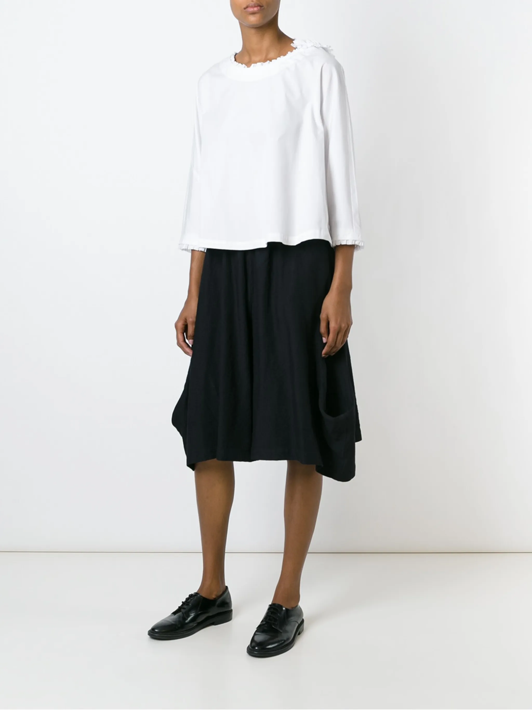 Cotton Velveteen Skirt