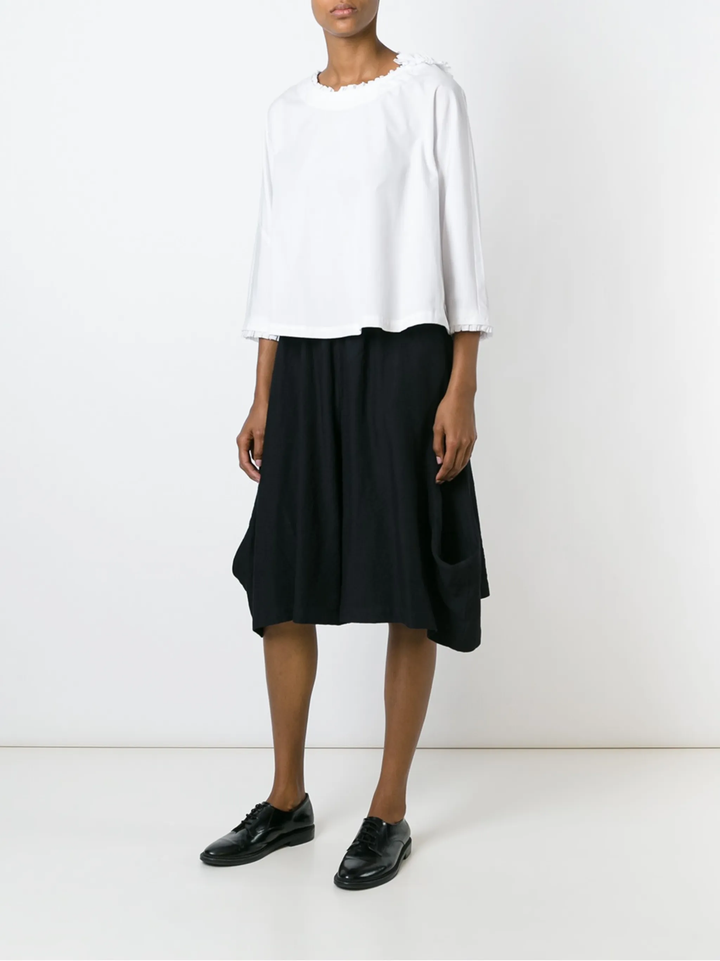 Cotton Velveteen Skirt