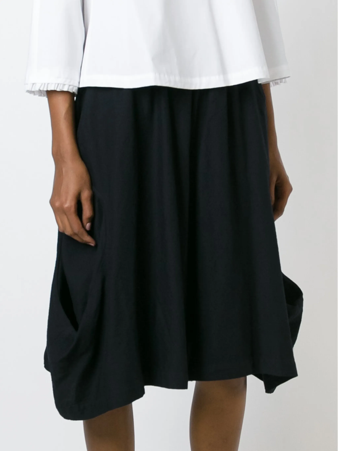Cotton Velveteen Skirt