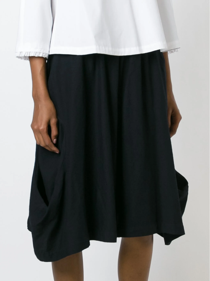 Cotton Velveteen Skirt