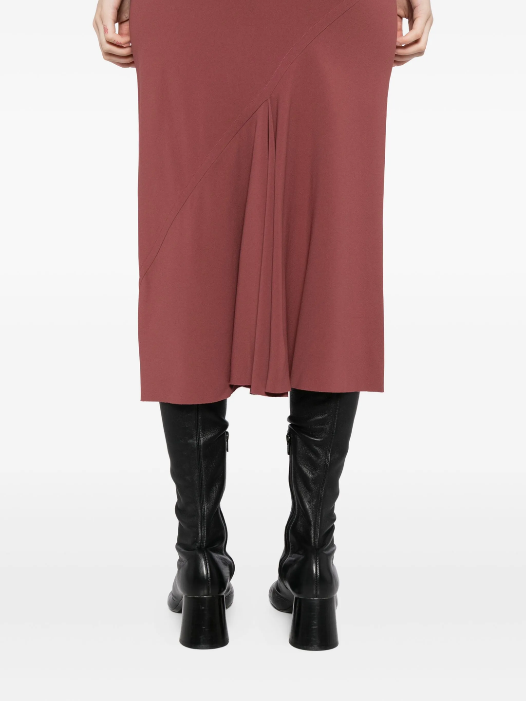 Knee Bias Skirt Heavy Cady