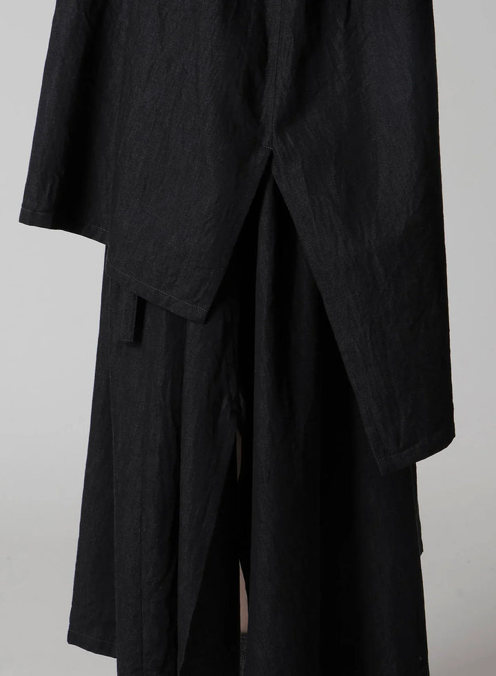 Pintuck Asymmetry Blouse