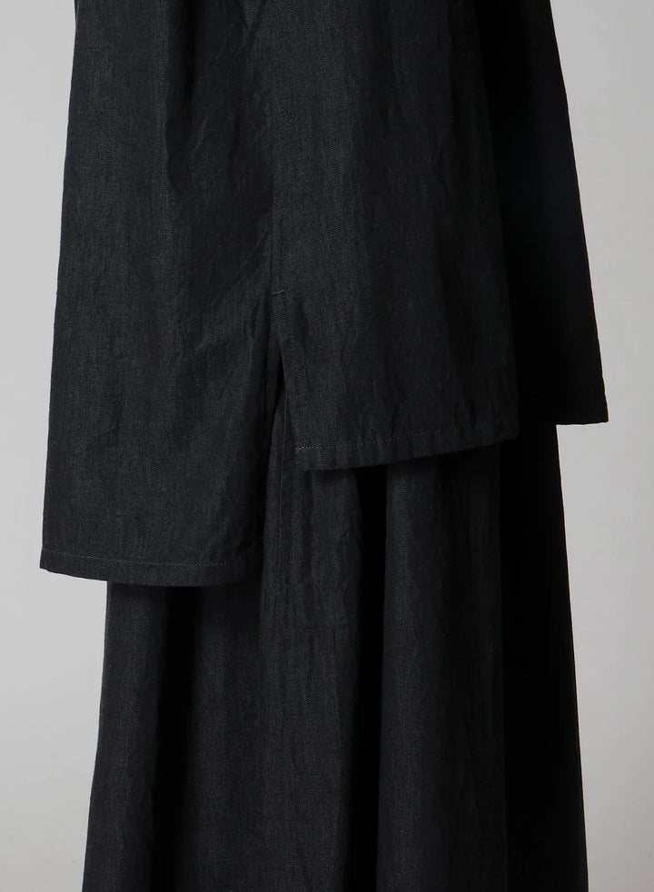 Pintuck Asymmetry Blouse