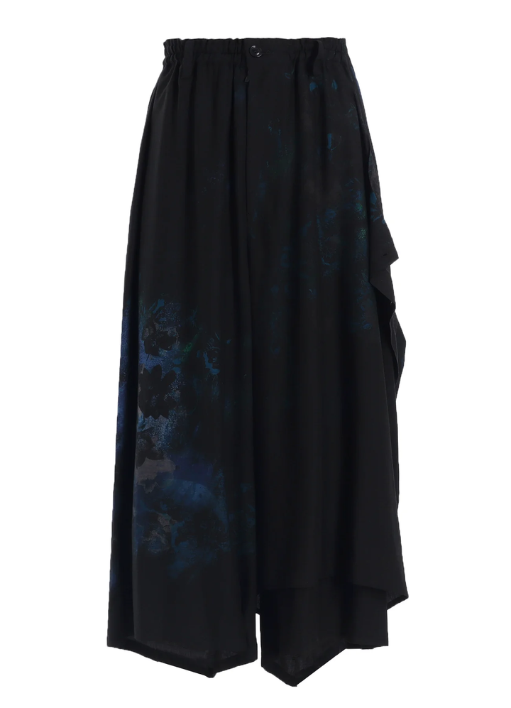 Left Double Button Open Pants