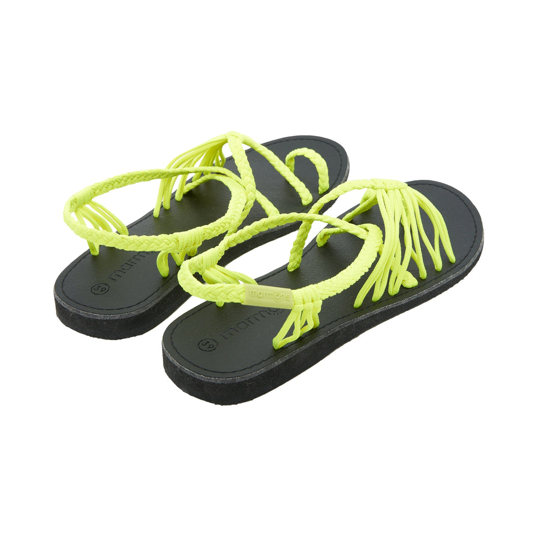 Explore Lime Neon Sandals