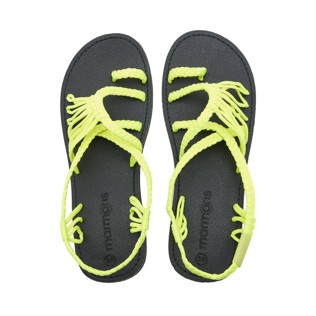 Explore Lime Neon Sandals