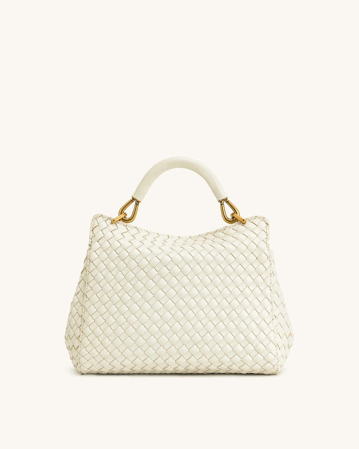 Lucia Classic Top Handle Woven Bag