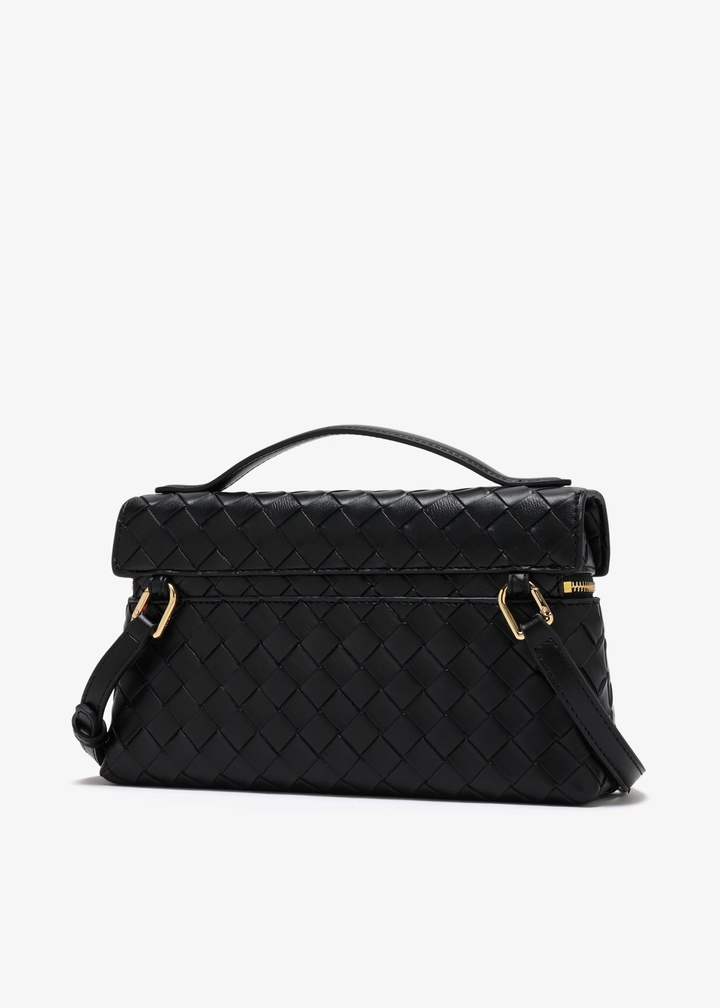 Thea Weave Texture Top Handle