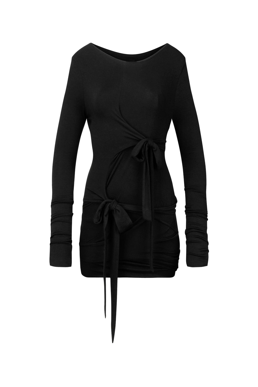 Twine Mini Dress Black