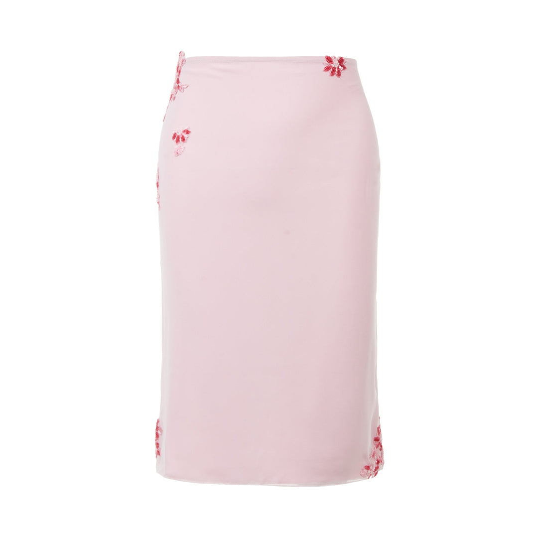 Belle Lace Knee-Length Skirt