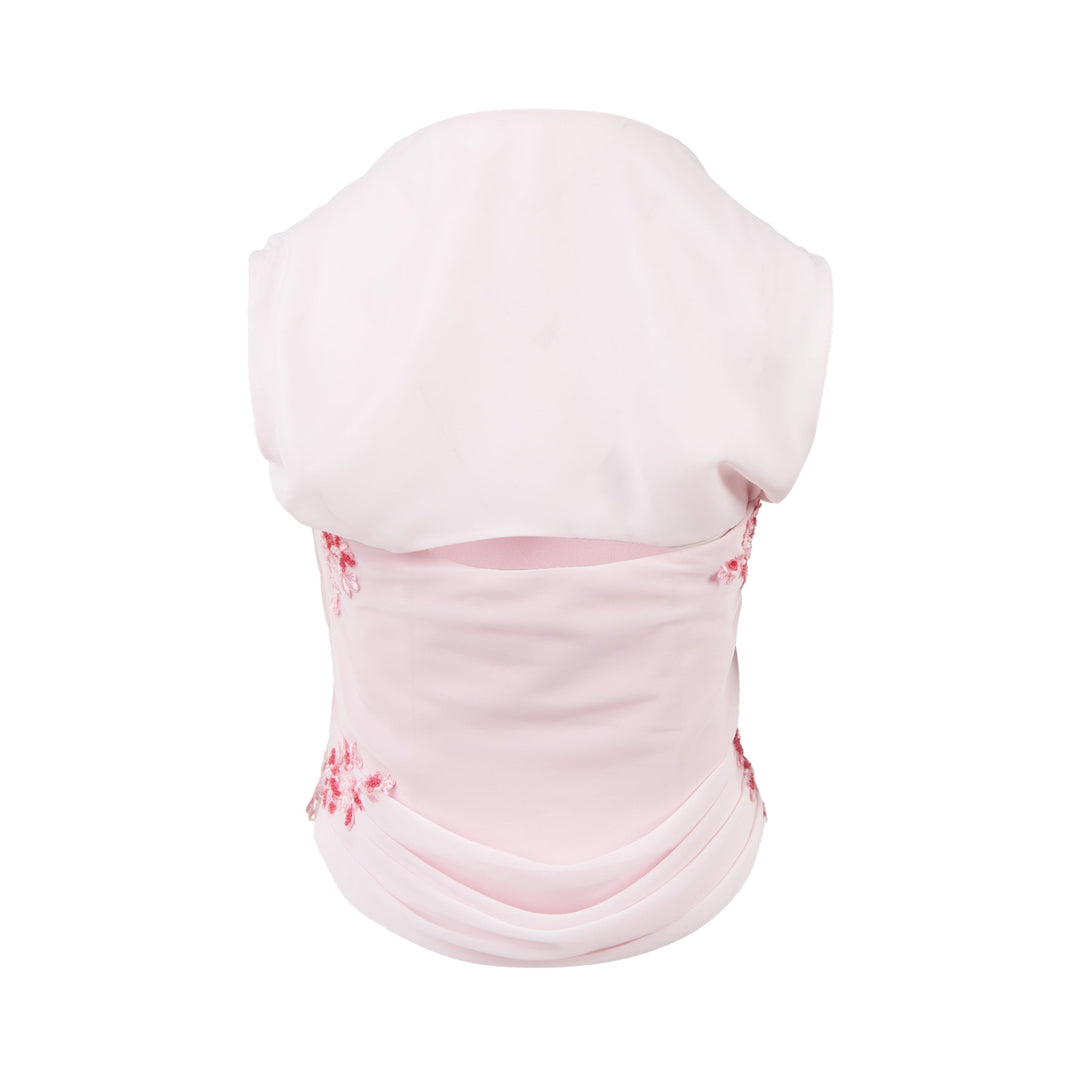 Belle Draped Lace Corset