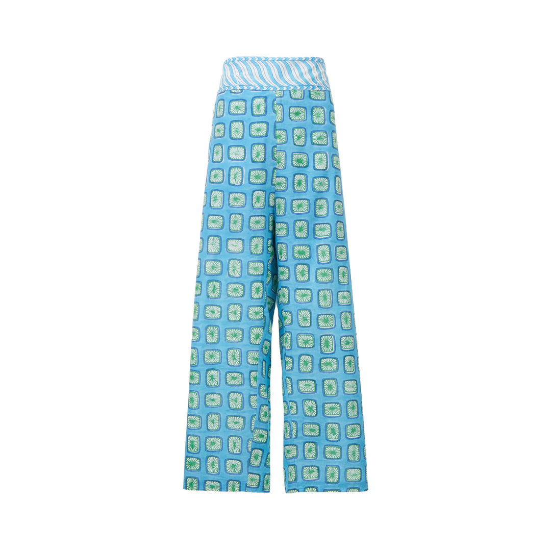 Blue Lagoon Wrap Pants