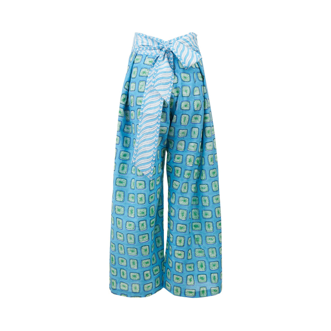 Blue Lagoon Wrap Pants