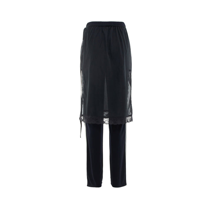 pushBUTTON Navy Skirt Layered Track Pants – Available at Club 21, Official Retailer in Singapore, Malaysia & Thailand with Global Shipping Online