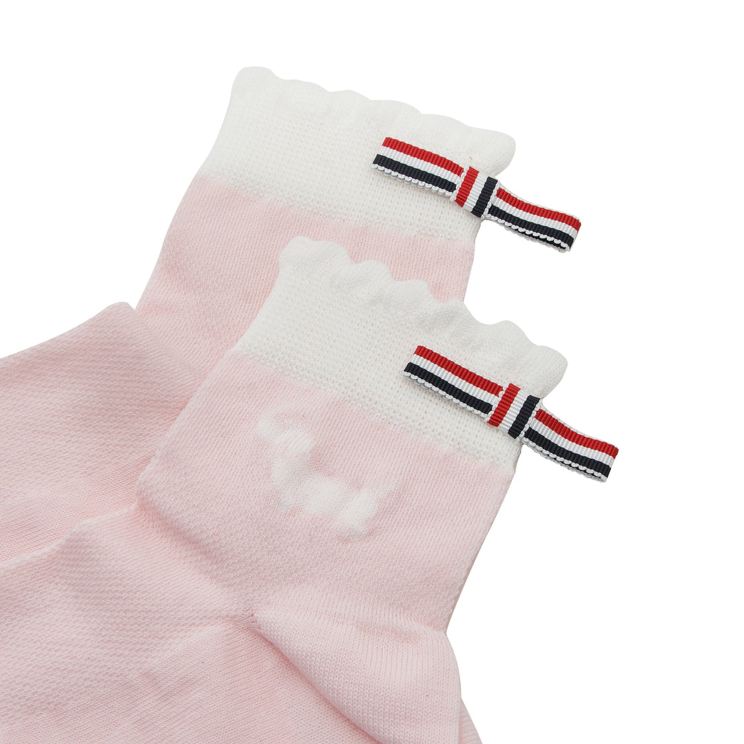 Thom Browne Hector Intarsia Pointelle Socks – Available at Club 21, Official Retailer in Singapore, Malaysia & Thailand with Global Shipping Online