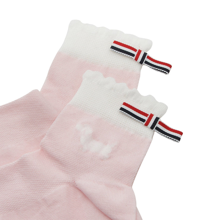 Thom Browne Hector Intarsia Pointelle Socks – Available at Club 21, Official Retailer in Singapore, Malaysia & Thailand with Global Shipping Online
