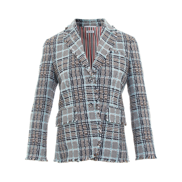 Thom Browne Narrow Shoulder Classic Sportcoat – Available at Club 21, Official Retailer in Singapore, Malaysia & Thailand with Global Shipping Online