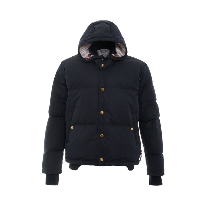 Thom Browne Down Filled Snap Front Jacket – Available at Club 21, Official Retailer in Singapore, Malaysia & Thailand with Global Shipping Online