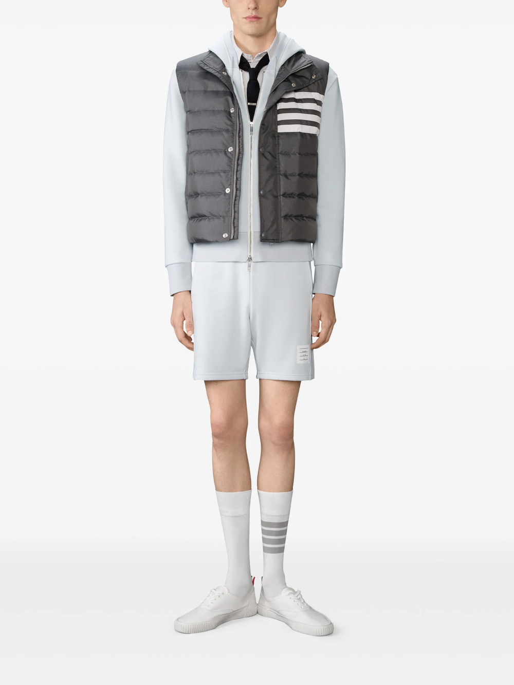 Thom Browne Zip Up Hoodie - view 2