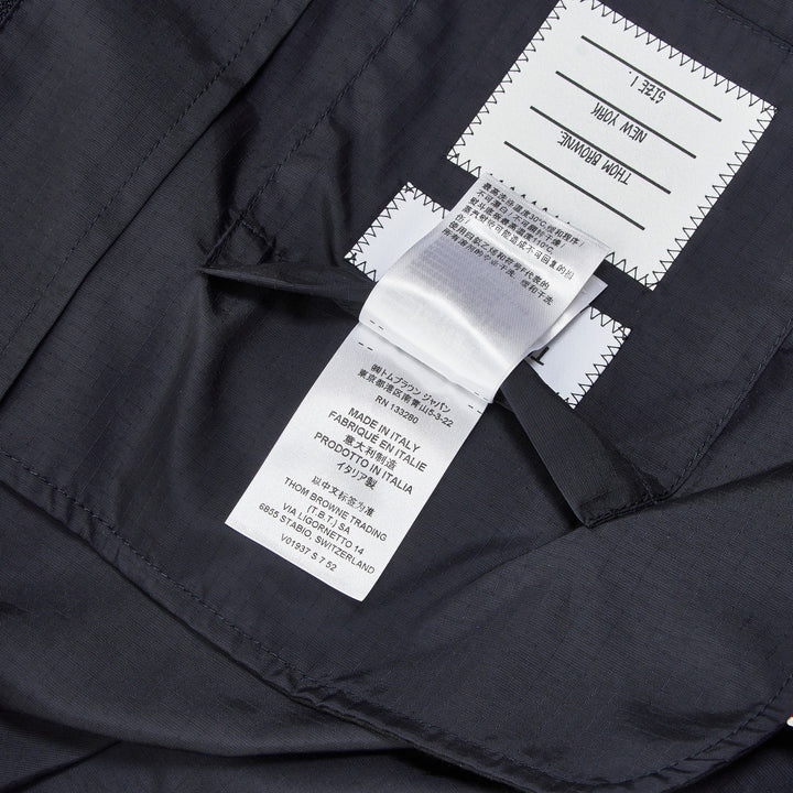 Thom Browne Zip Front Raglan Track Jacket – Available at Club 21, Official Retailer in Singapore, Malaysia & Thailand with Global Shipping Online