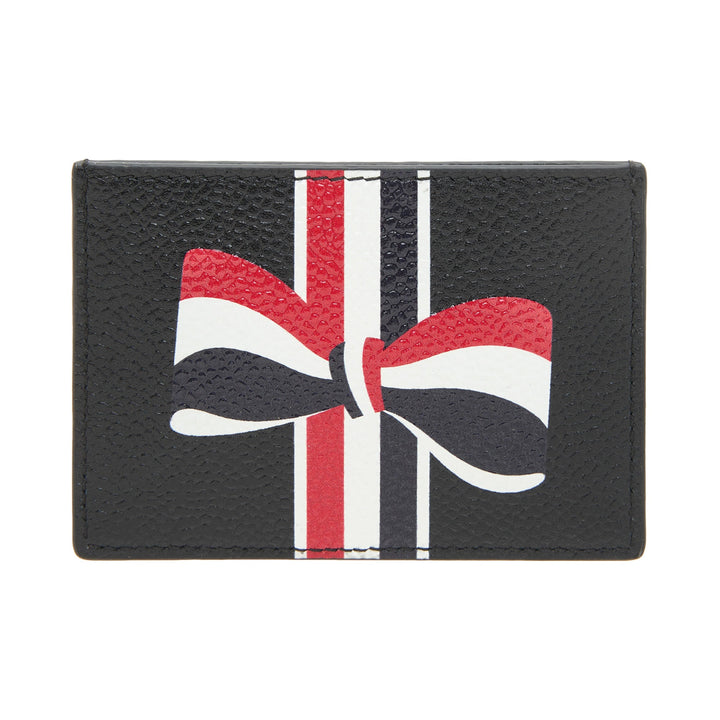 Thom Browne RWB Bow Single Card Holder – Available at Club 21, Official Retailer in Singapore, Malaysia & Thailand with Global Shipping Online
