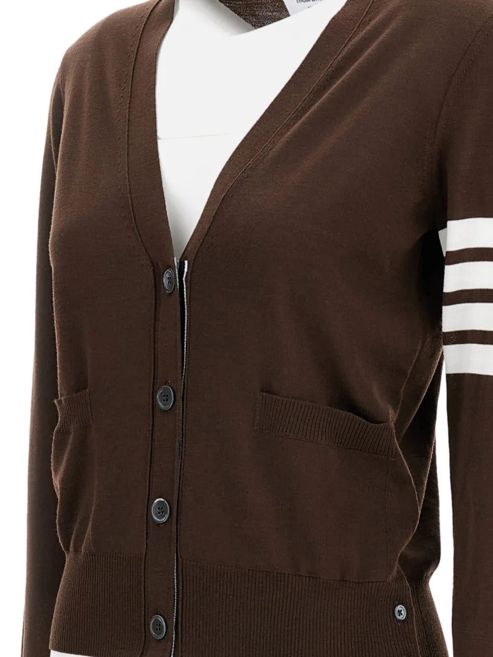 Relaxed Fit V-Neck Cardigan
