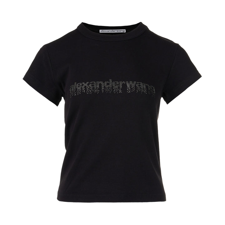 Baby Tee with Hotfix Graphic