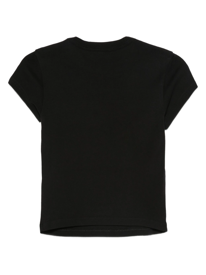 Baby Tee with Hotfix Graphic