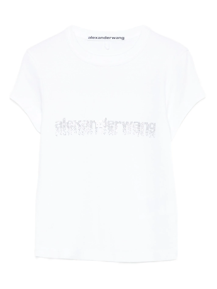 Baby Tee with Hotfix Graphic
