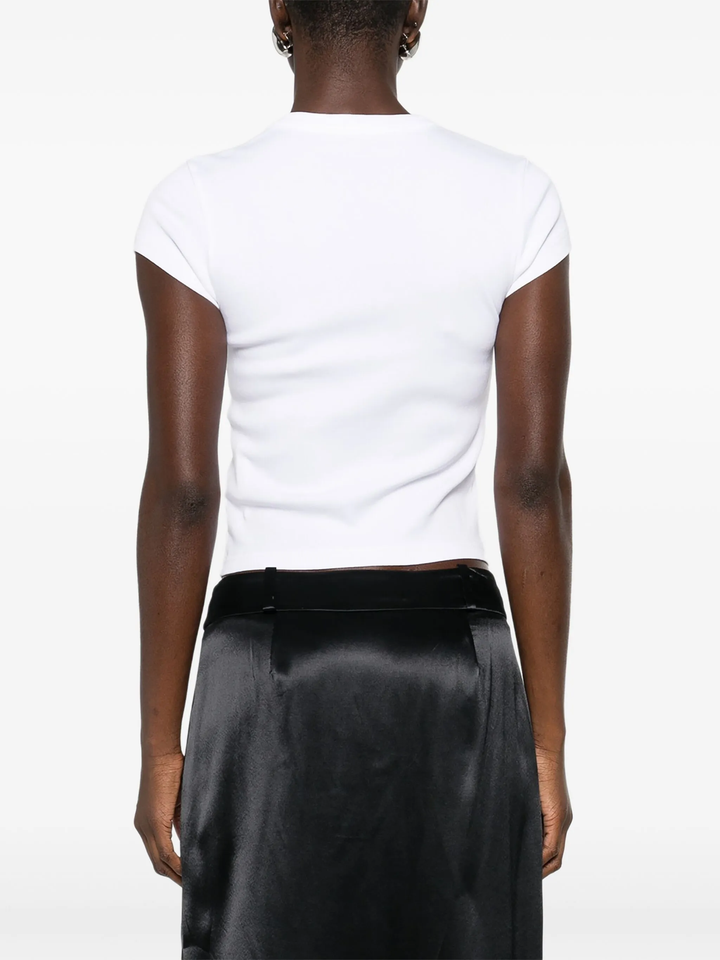 Baby Tee with Hotfix Graphic