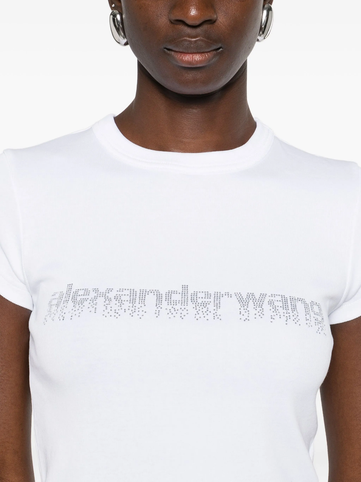 Baby Tee with Hotfix Graphic