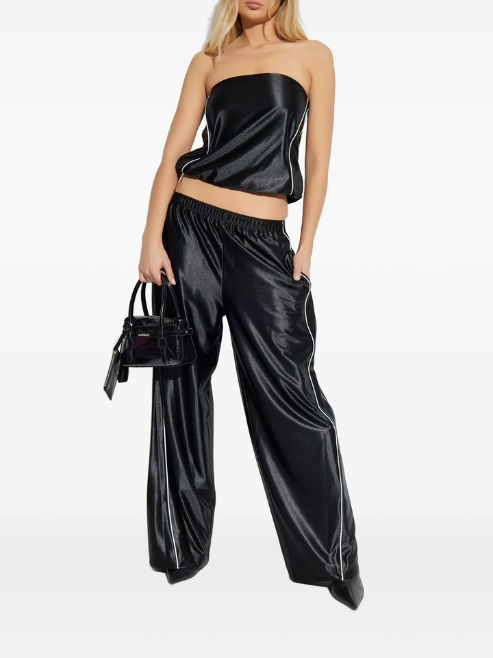 Mid-Rise Trackpant With Reflective