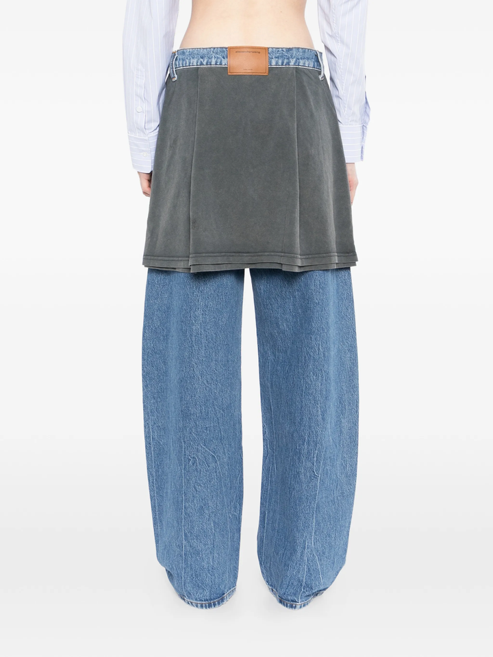 Pre-Styled Slouchy Jean with Tie