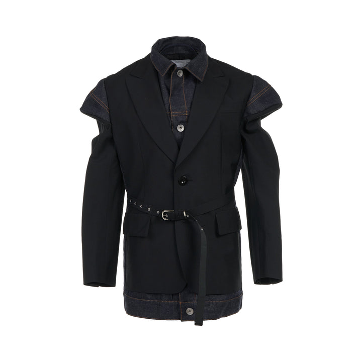 Suiting x Denim Jacket