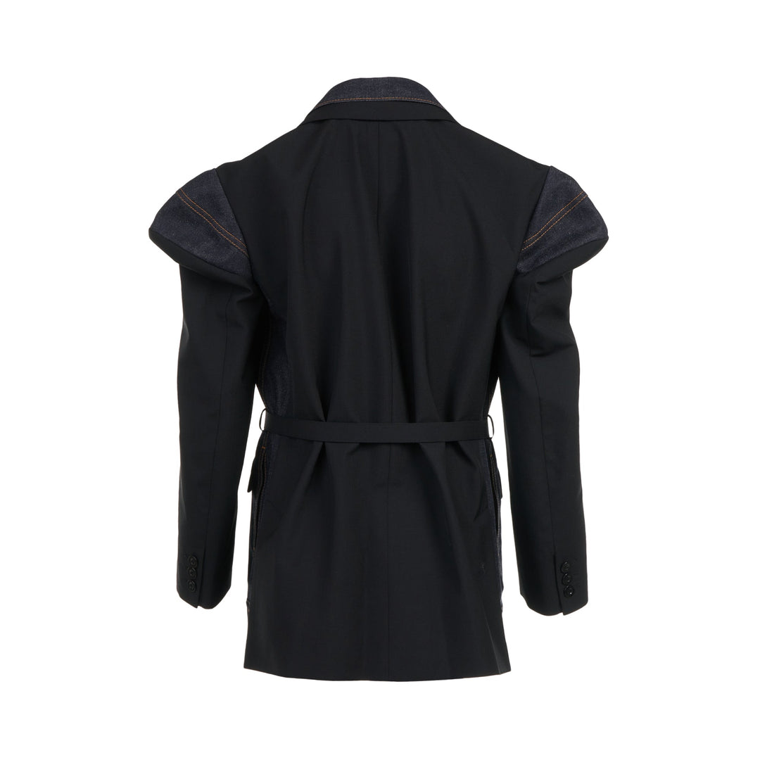 Suiting x Denim Jacket